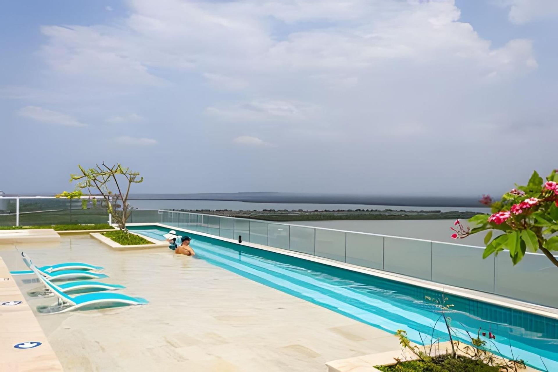 1 Dormitorio Frente A Playa De Morros. Piscina Cartagène Extérieur photo
